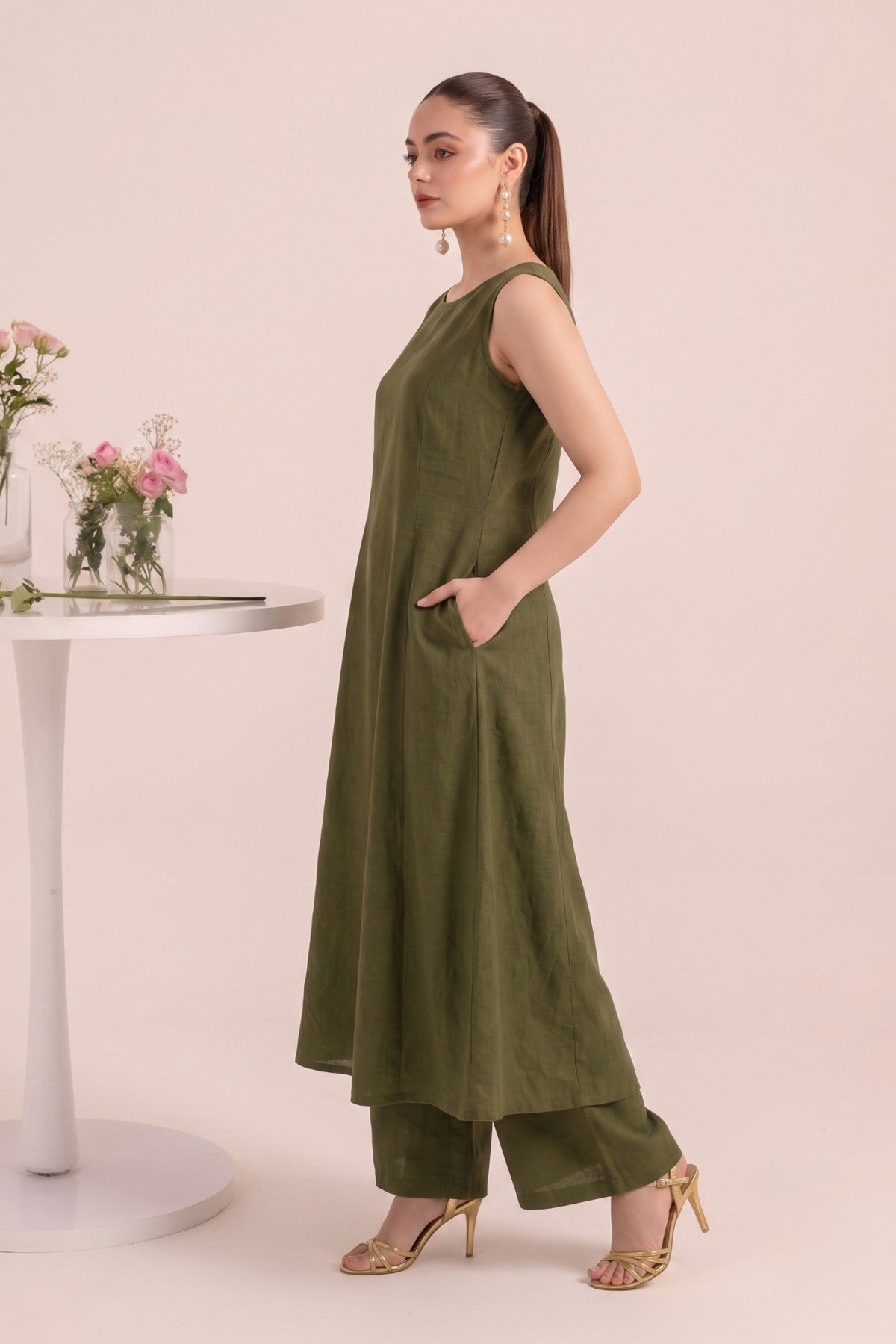 Panna Linen Cord Set